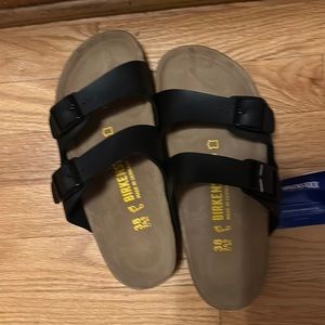 Birk 38   Black MENS  Arizona sandal